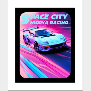 Space City Nicoya Racing Posters and Art